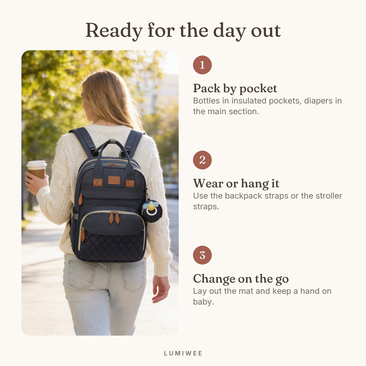 Lumiwee infographic: Swift - Ready for the day out