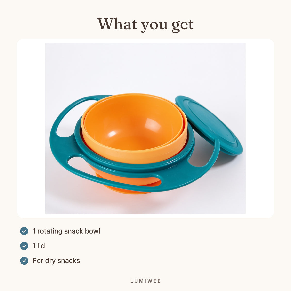 Lumiwee infographic: Twirl - What you get