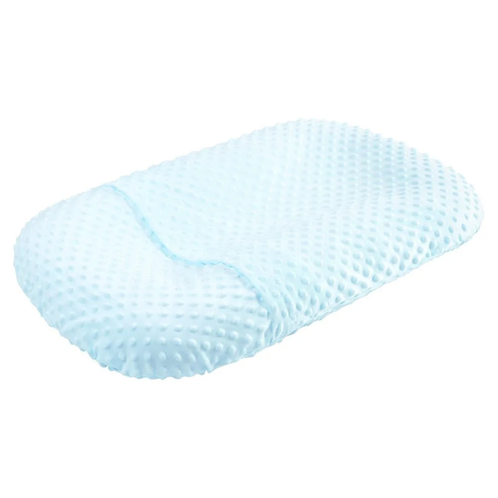 Only Cover Ultra Soft Removable Baby Nest Bed Cover Solid Color Newborn Slipcover Lounger Cover Sleeping Pad Flat Sheet for Crib