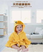 Lumiwee Drift Kids Robe, Hooded Animal Bathrobe