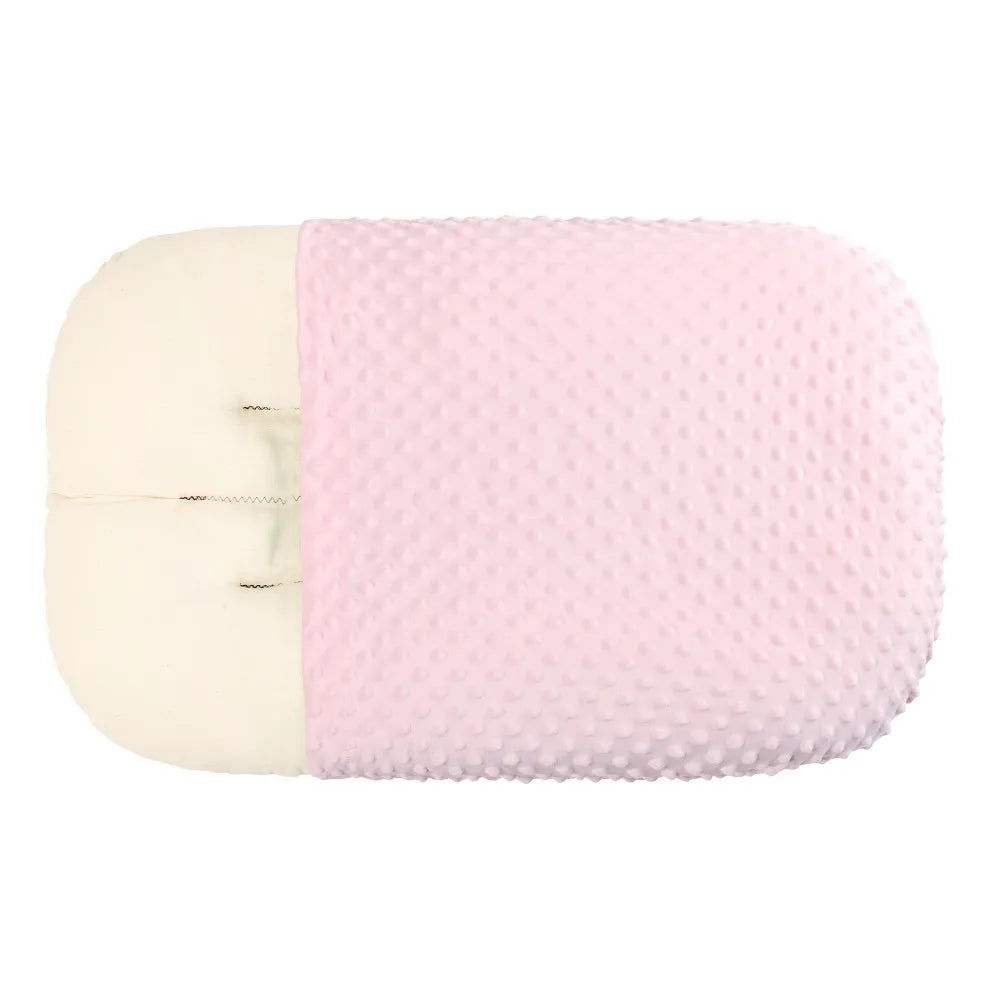 Only Cover Ultra Soft Removable Baby Nest Bed Cover Solid Color Newborn Slipcover Lounger Cover Sleeping Pad Flat Sheet for Crib