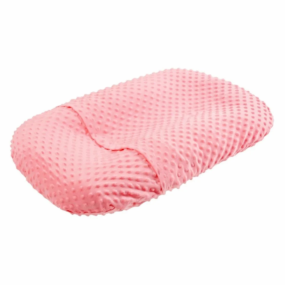 Only Cover Ultra Soft Removable Baby Nest Bed Cover Solid Color Newborn Slipcover Lounger Cover Sleeping Pad Flat Sheet for Crib