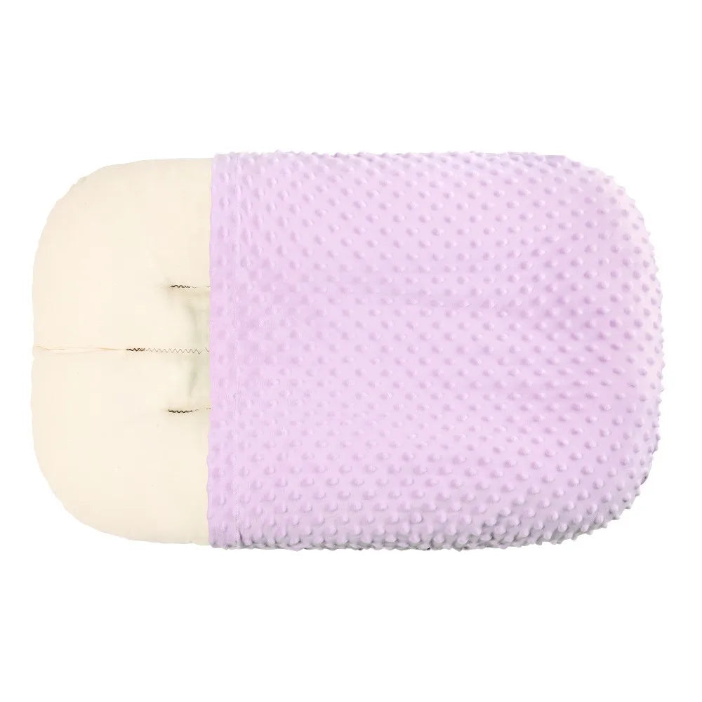 Only Cover Ultra Soft Removable Baby Nest Bed Cover Solid Color Newborn Slipcover Lounger Cover Sleeping Pad Flat Sheet for Crib