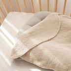 Muslin Cotton Newborn Baby Nest Slipcover Soft and Breathable Lounger Cover for Infant Girls Boys Gifts 2PCS Baby Lounger Cover