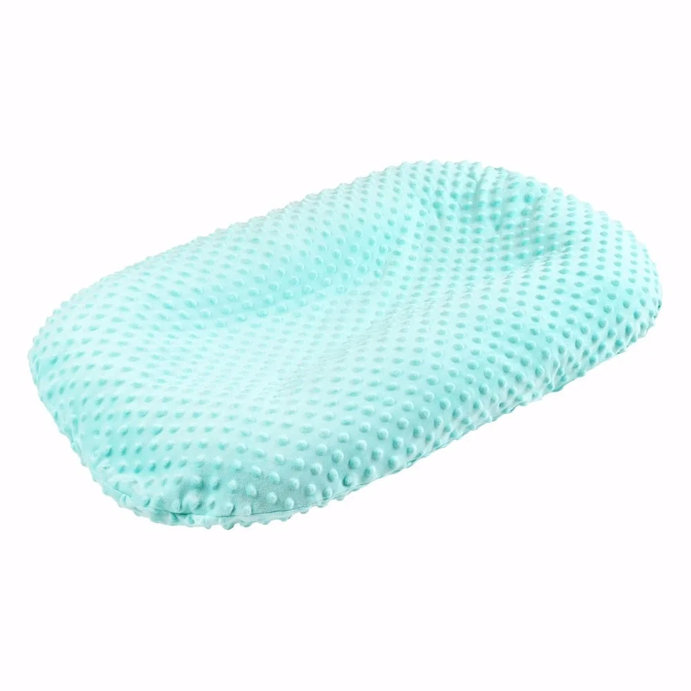 Only Cover Ultra Soft Removable Baby Nest Bed Cover Solid Color Newborn Slipcover Lounger Cover Sleeping Pad Flat Sheet for Crib