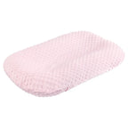 Only Cover Ultra Soft Removable Baby Nest Bed Cover Solid Color Newborn Slipcover Lounger Cover Sleeping Pad Flat Sheet for Crib