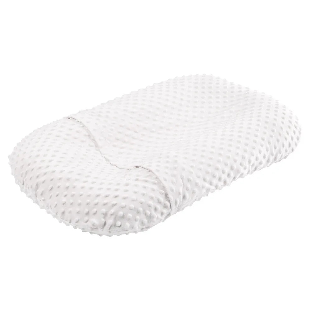 Only Cover Ultra Soft Removable Baby Nest Bed Cover Solid Color Newborn Slipcover Lounger Cover Sleeping Pad Flat Sheet for Crib