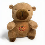 Lumiwee Capy breathing plush: brown capybara plush on a white background