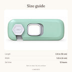 Lumiwee infographic: Fridge Lock - Size guide