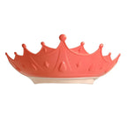 Lumiwee Crown Bath Visor & Shower Cap for Kids, Pink option