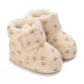 Lumiwee Cub Baby Booties for Newborns & Infants, Bear Print option