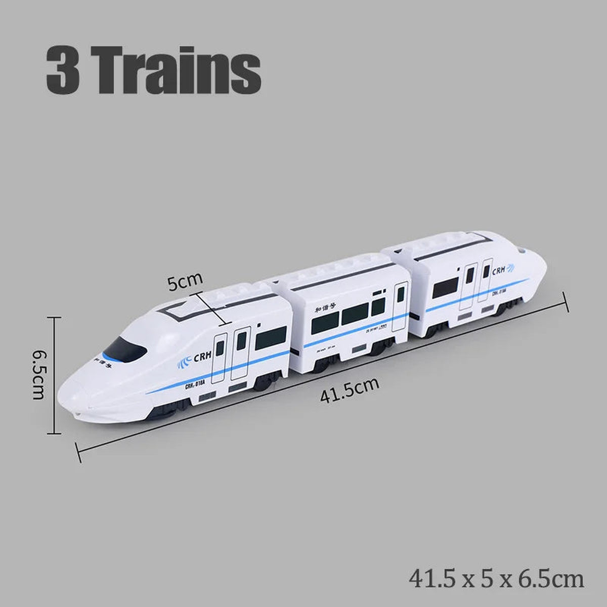 Lumiwee Dash Bullet Toy Train Set, 3-Car Train option