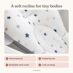 Lumiwee infographic: Dew - A soft recline for tiny bodies