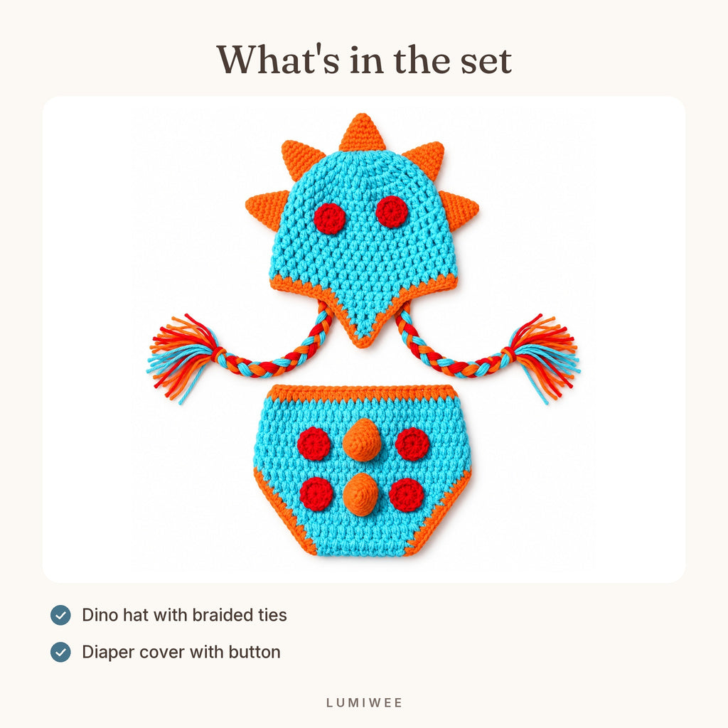 Lumiwee infographic: Dinosaur - What's in the set