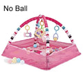 Lumiwee Domino Baby Play Mat & Activity Gym, Pink Mesh-Sided option