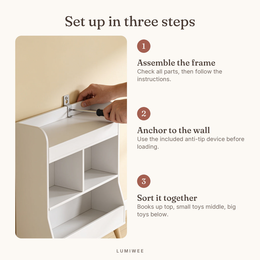Lumiwee infographic: Elm - Set up in three steps