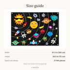 Lumiwee infographic: Fable - Size guide
