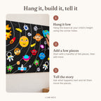 Lumiwee infographic: Fable - Hang it, build it, tell it
