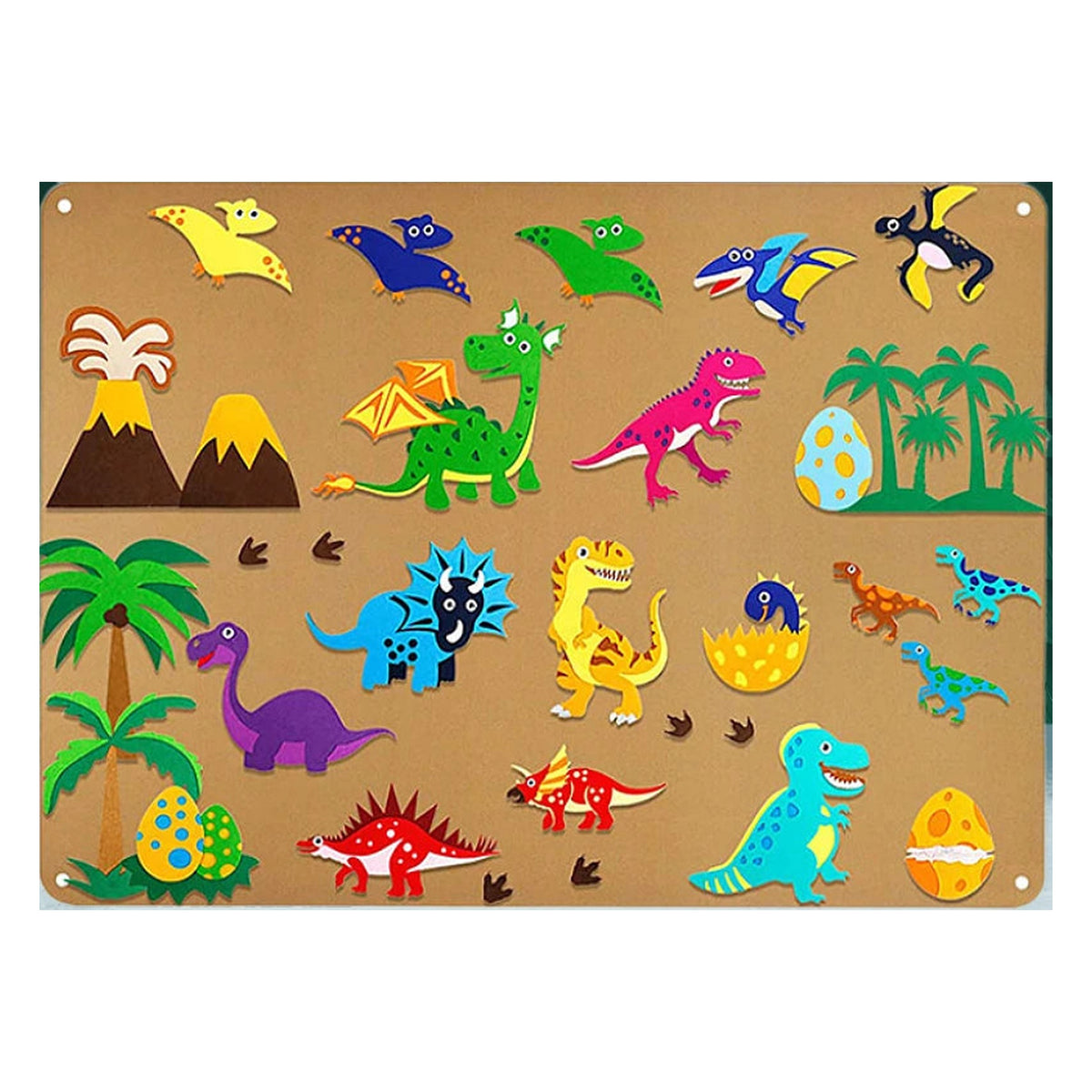 Lumiwee Fable Felt Board, Dinosaurs option