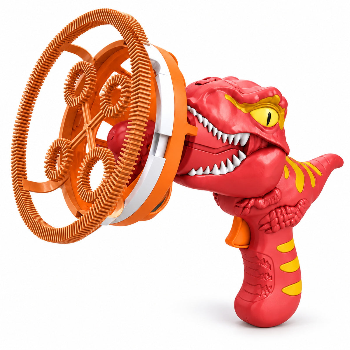 Lumiwee Fizz Dinosaur Bubble Gun, Red option