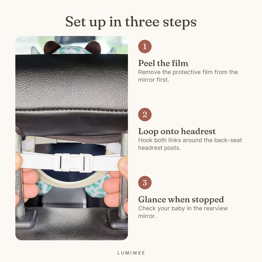 Lumiwee infographic: Glance - Set up in three steps