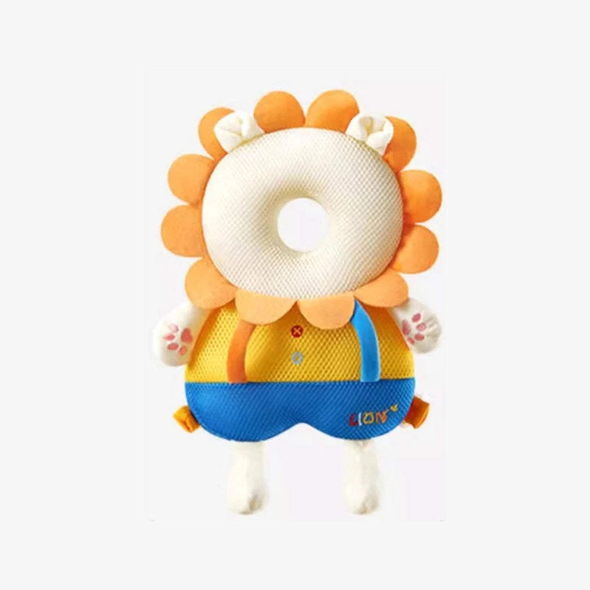 Lumiwee Infant Head Protector Backpack, Lion (Netcloth) option