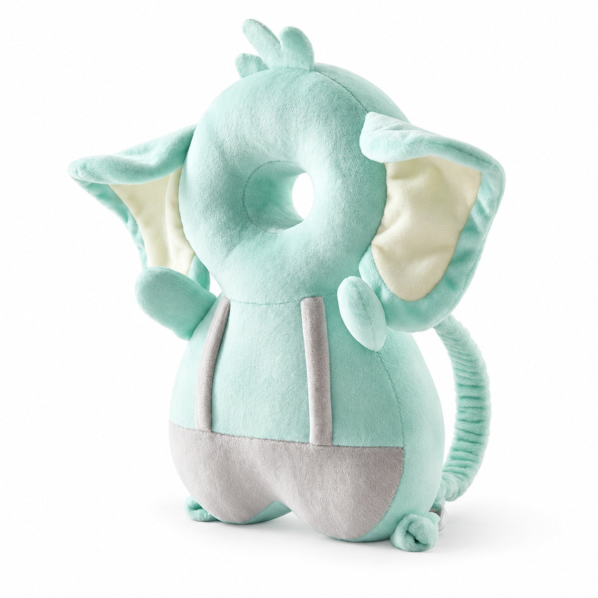 Lumiwee Infant Head Protector Cushion, Elephant (No Button) option
