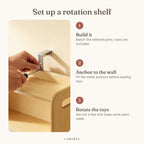 Lumiwee infographic: Juniper - Set up a rotation shelf