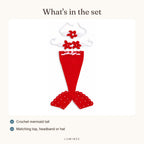 Lumiwee infographic: Mermaid - What's in the set
