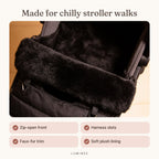 Lumiwee infographic: Mitten - Made for chilly stroller walks
