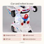 Lumiwee infographic: Morph - Car and robot in one