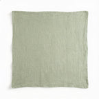Lumiwee Gauze cotton nursing cover: sage gauze nursing cover on a white background