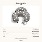 Lumiwee infographic: Nursing - Size guide