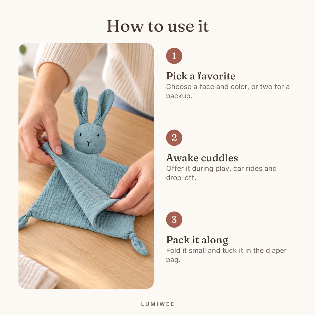 Lumiwee infographic: Nuzzle - How to use it