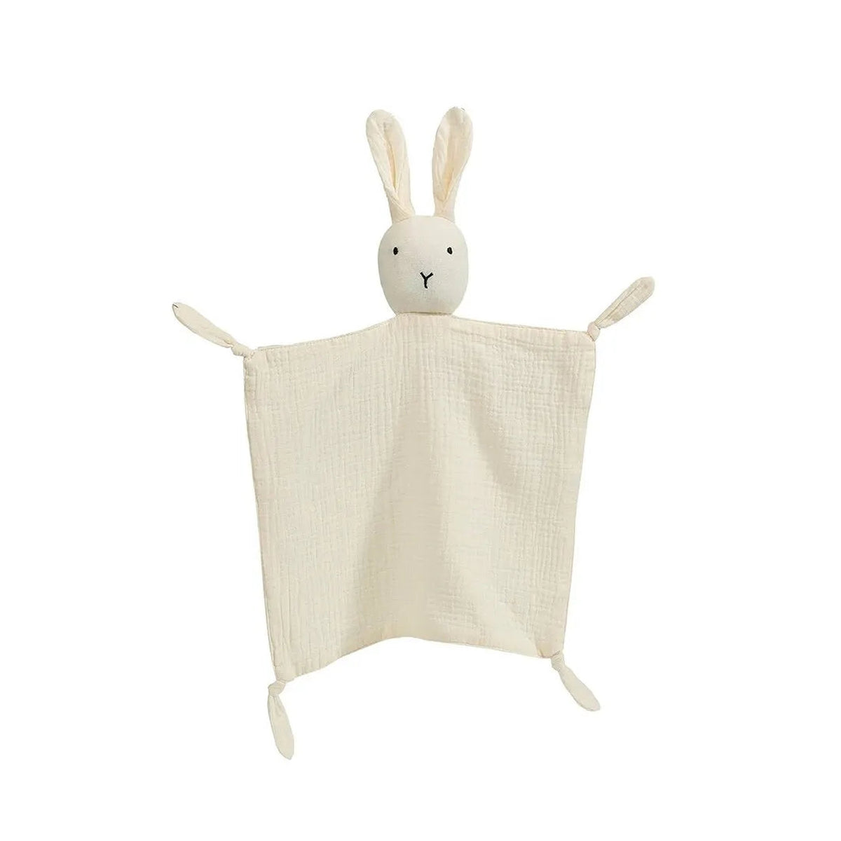 Lumiwee Nuzzle Muslin Lovey Blanket, Bunny – Beige option