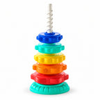 Five-disc Prism gear tower alone on white