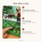 Lumiwee infographic: Roar - One dino a day
