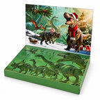 Roar dinosaur advent calendar on a white background