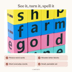 Lumiwee infographic: Scribble - See it, turn it, spell it