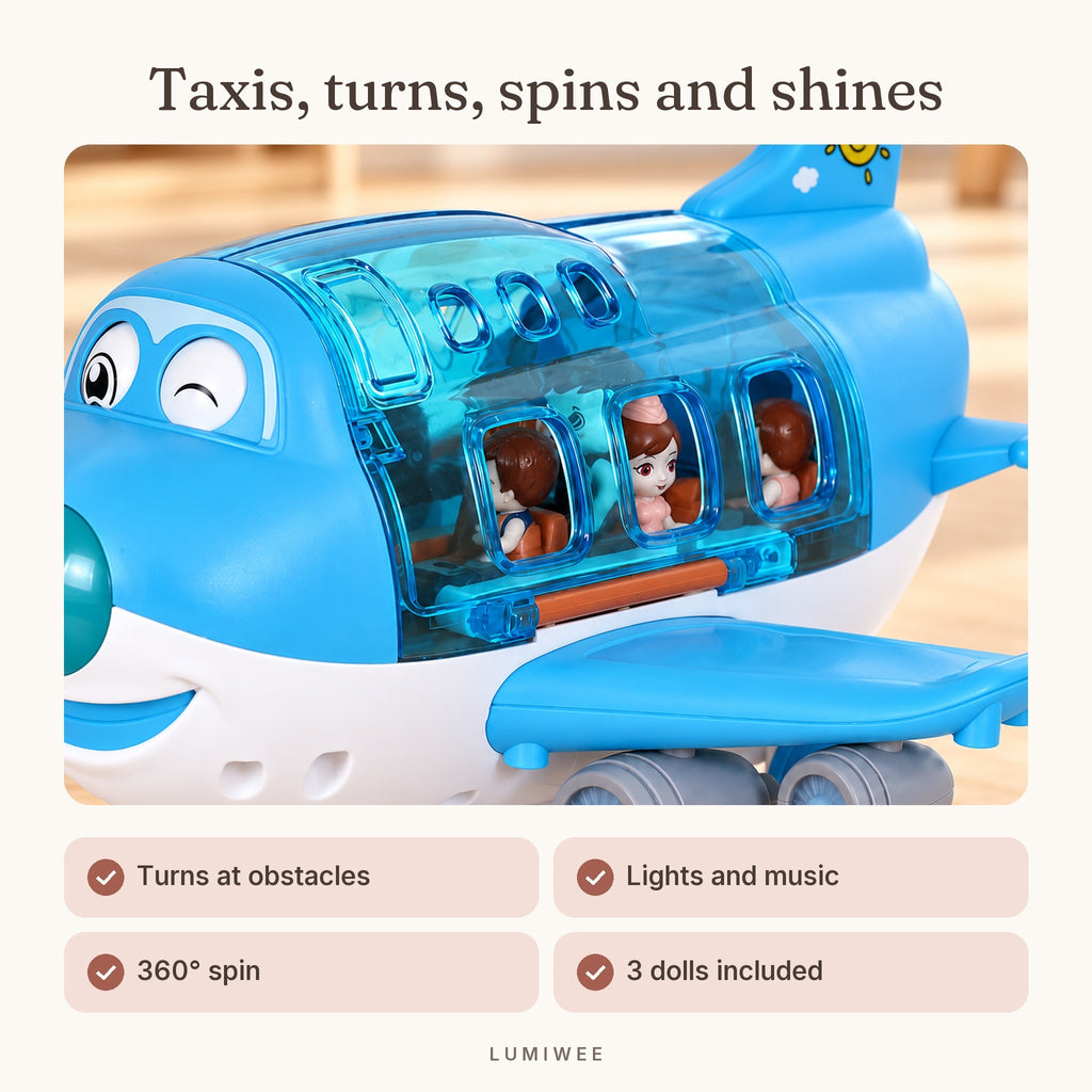 Lumiwee infographic: Skye - Taxis, turns, spins and shines