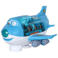 Lumiwee Skye Airplane Toy with Lights & Sound, Blue option