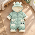 Lumiwee Sleet Baby Snowsuit, Hooded Puffer, Green option