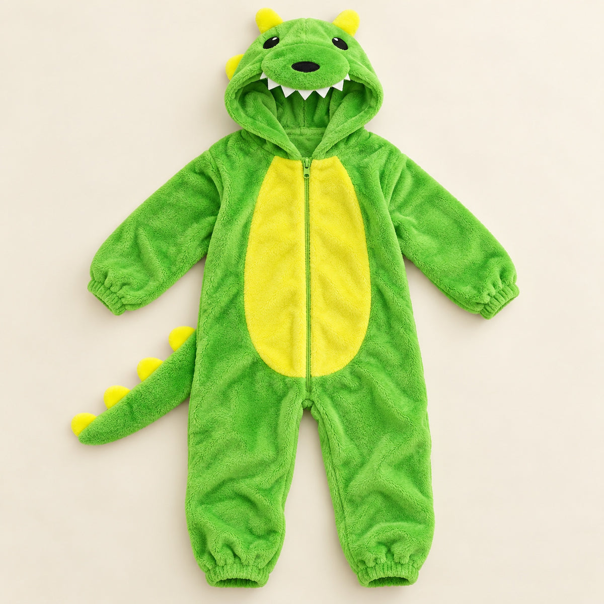 Lumiwee Snuggle Baby & Toddler Animal Costume Onesie, Green Dinosaur option