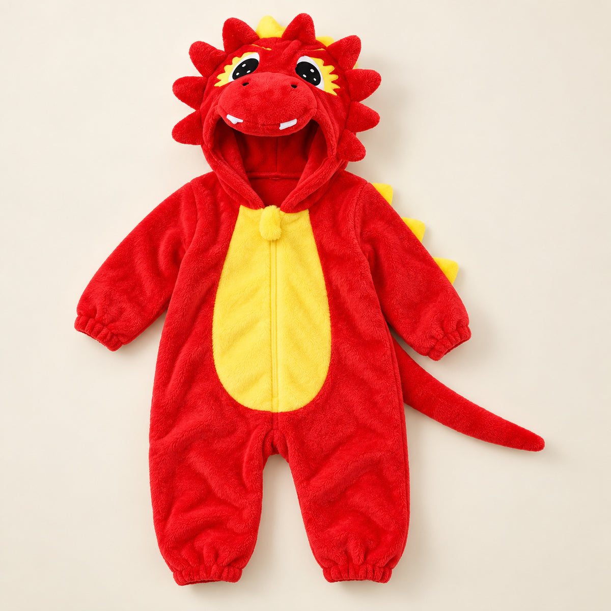 Lumiwee Snuggle Baby & Toddler Animal Costume Onesie, Red Dragon option