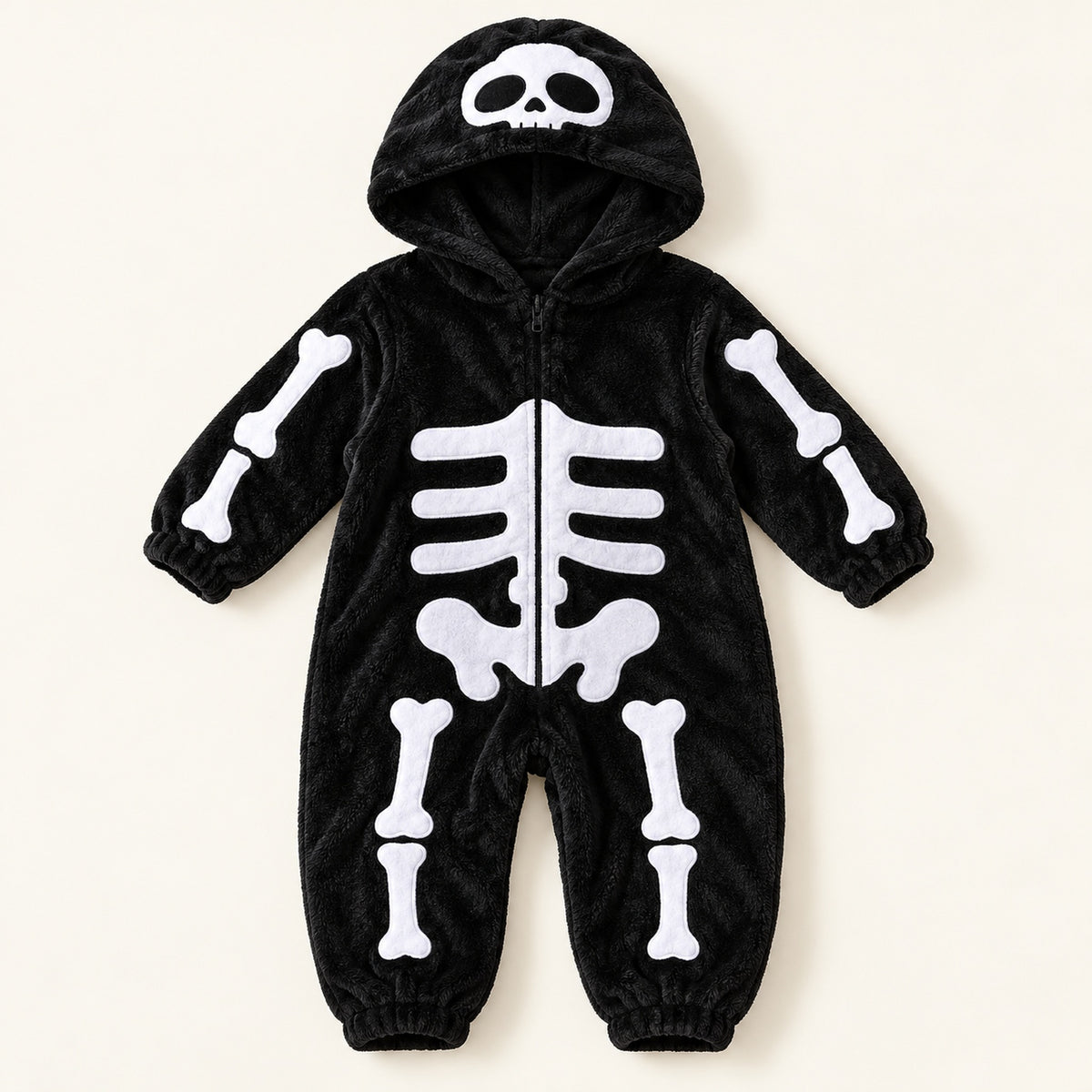 Lumiwee Snuggle Baby & Toddler Animal Costume Onesie, Skeleton option