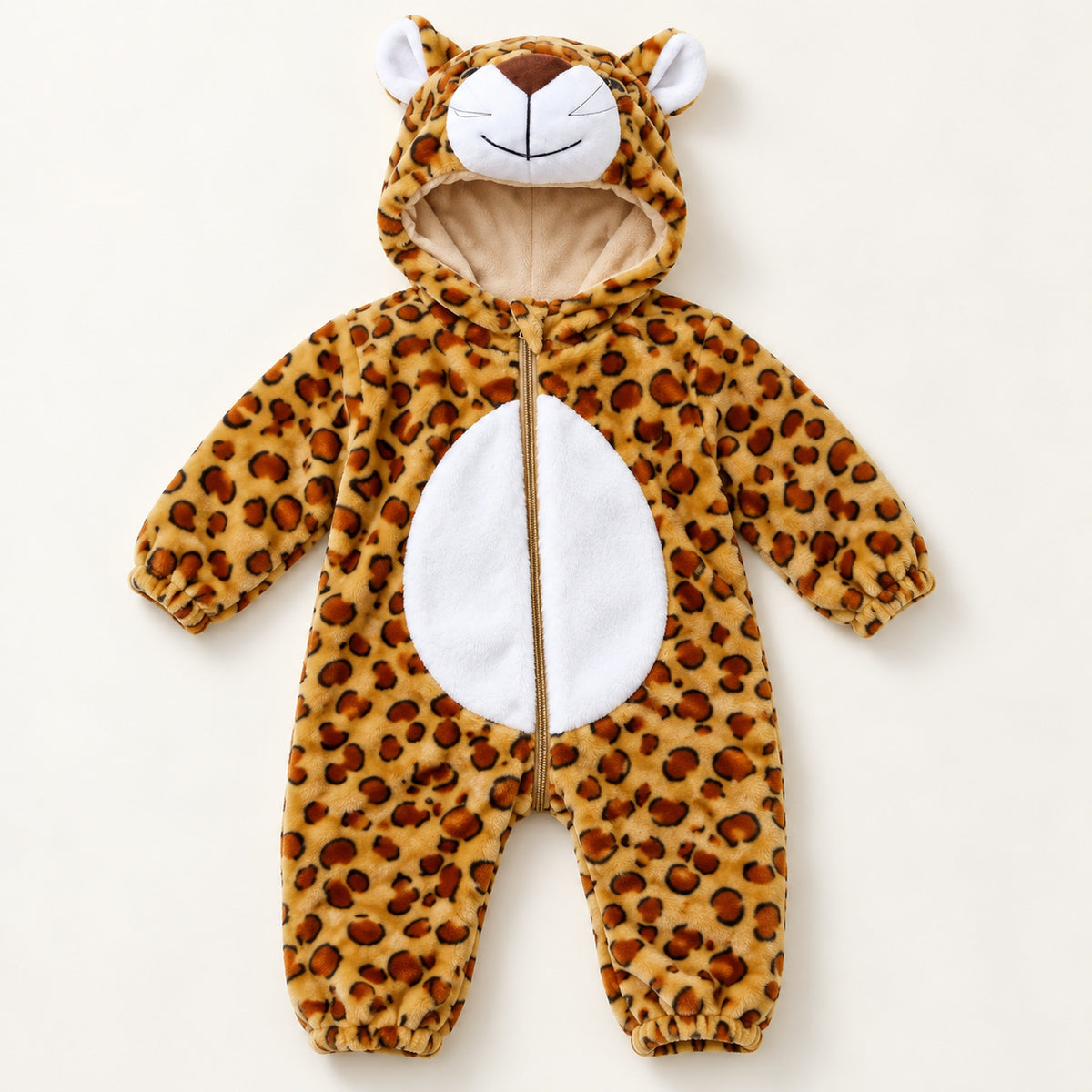 Lumiwee Snuggle Baby & Toddler Animal Costume Onesie, Leopard option