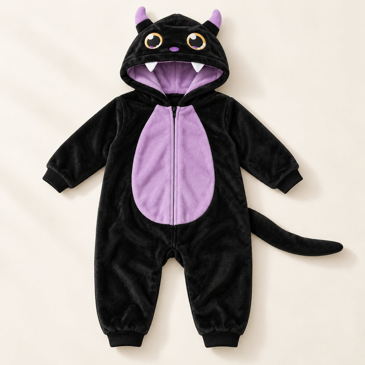 Lumiwee Snuggle Baby & Toddler Animal Costume Onesie, Monster option