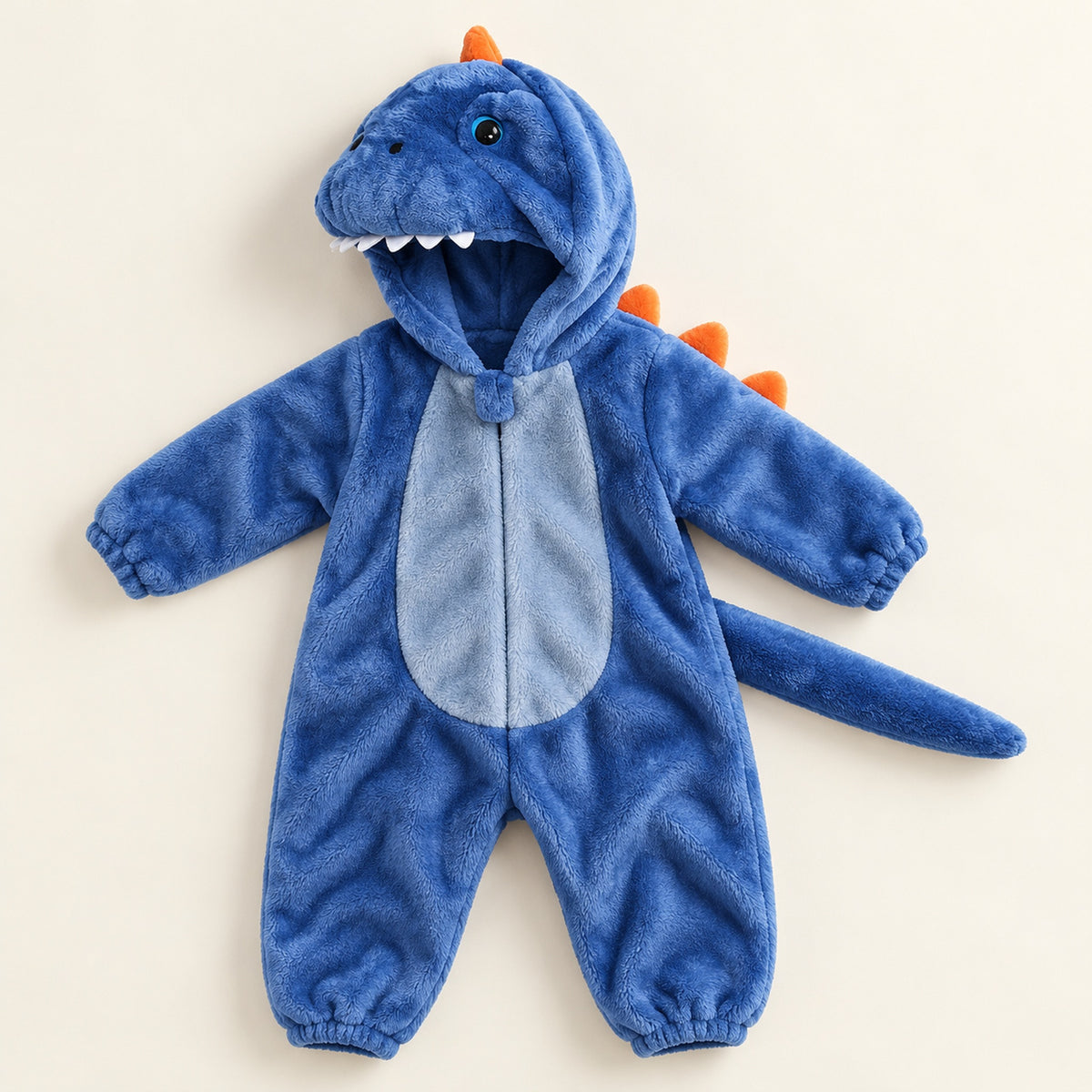 Lumiwee Snuggle Baby & Toddler Animal Costume Onesie, Dark Blue Dinosaur option