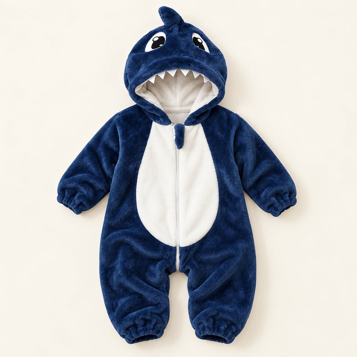 Lumiwee Snuggle Baby & Toddler Animal Costume Onesie, Blue Shark option