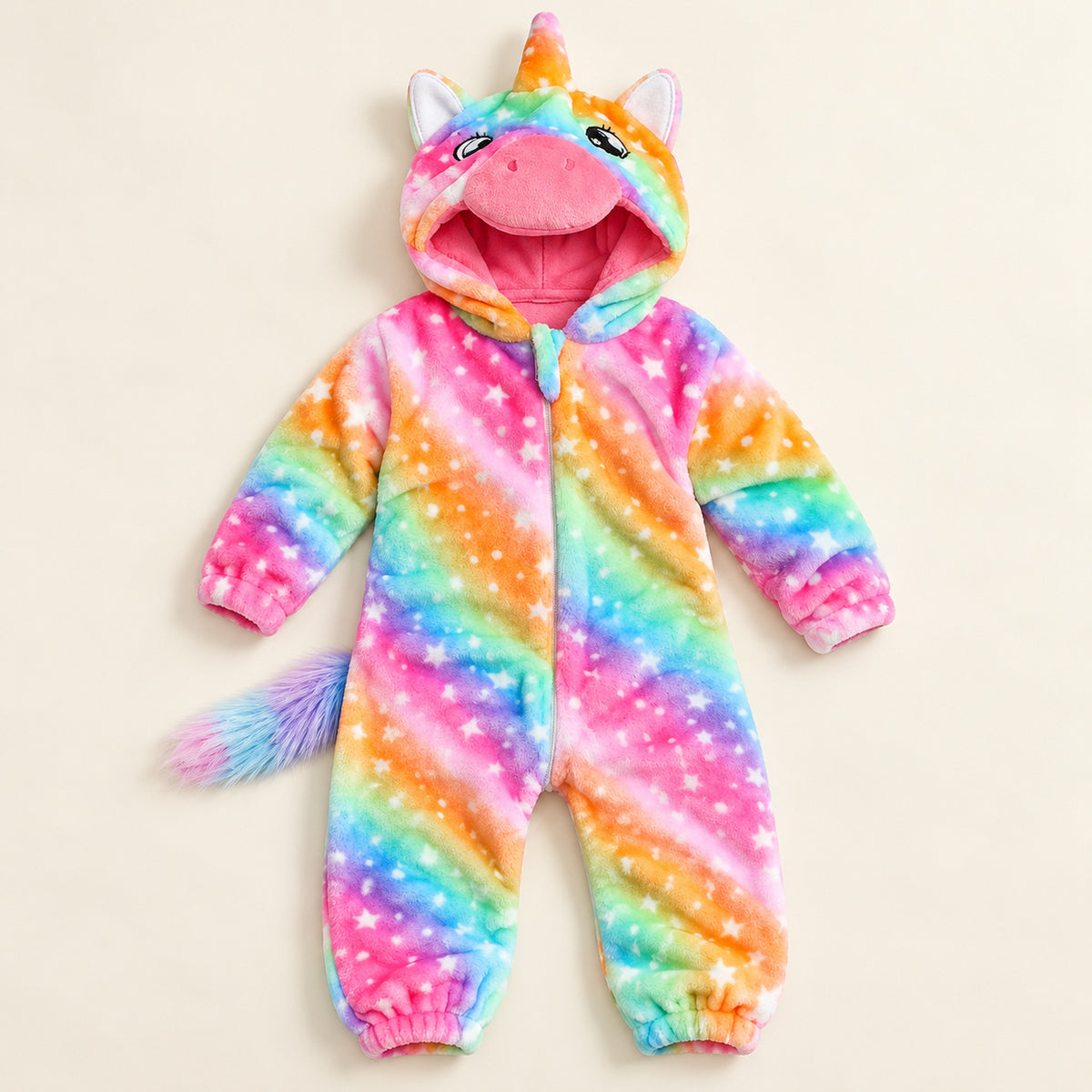 Lumiwee Snuggle Baby & Toddler Animal Costume Onesie, Unicorn option